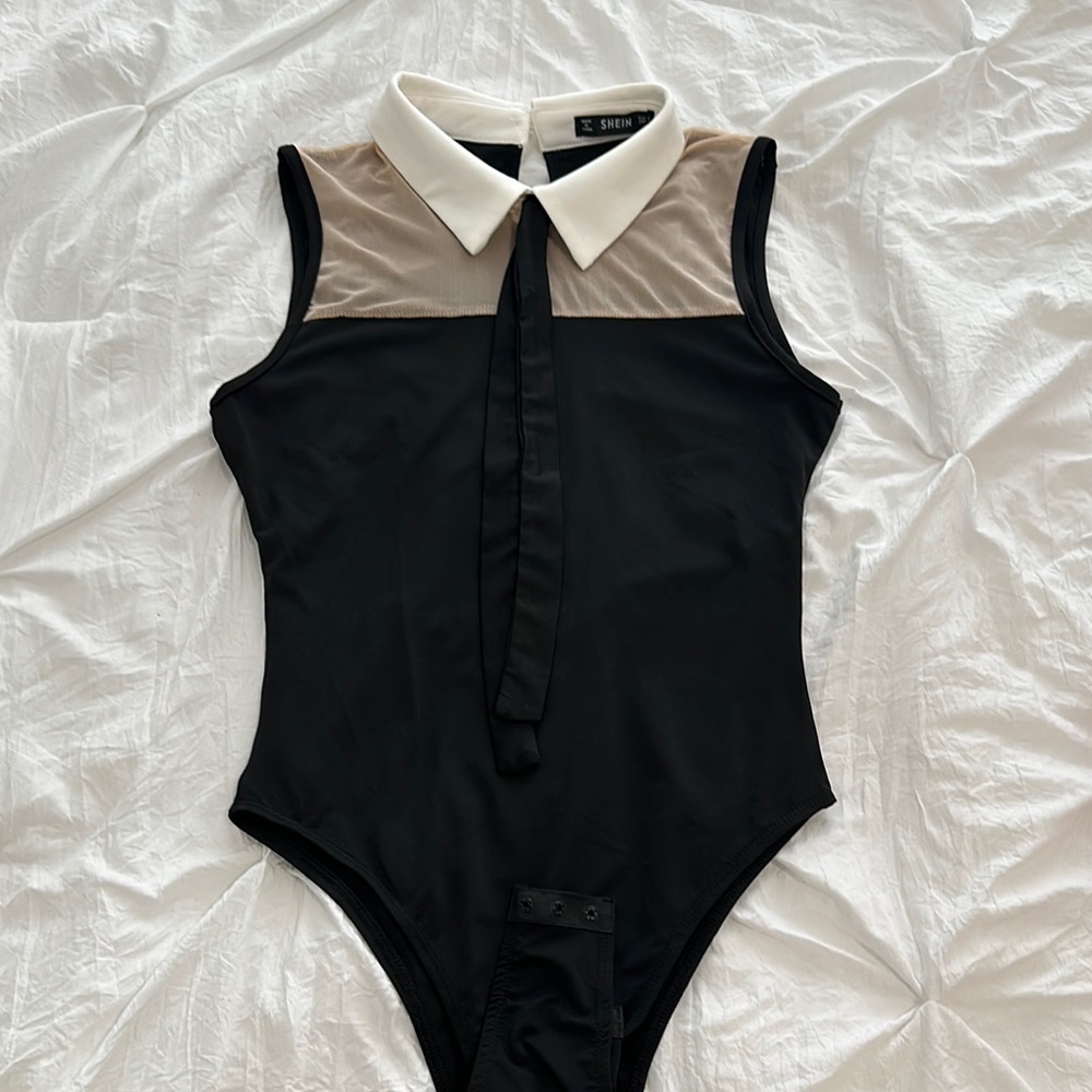 SHEIN Black and Tan Kids One Piece